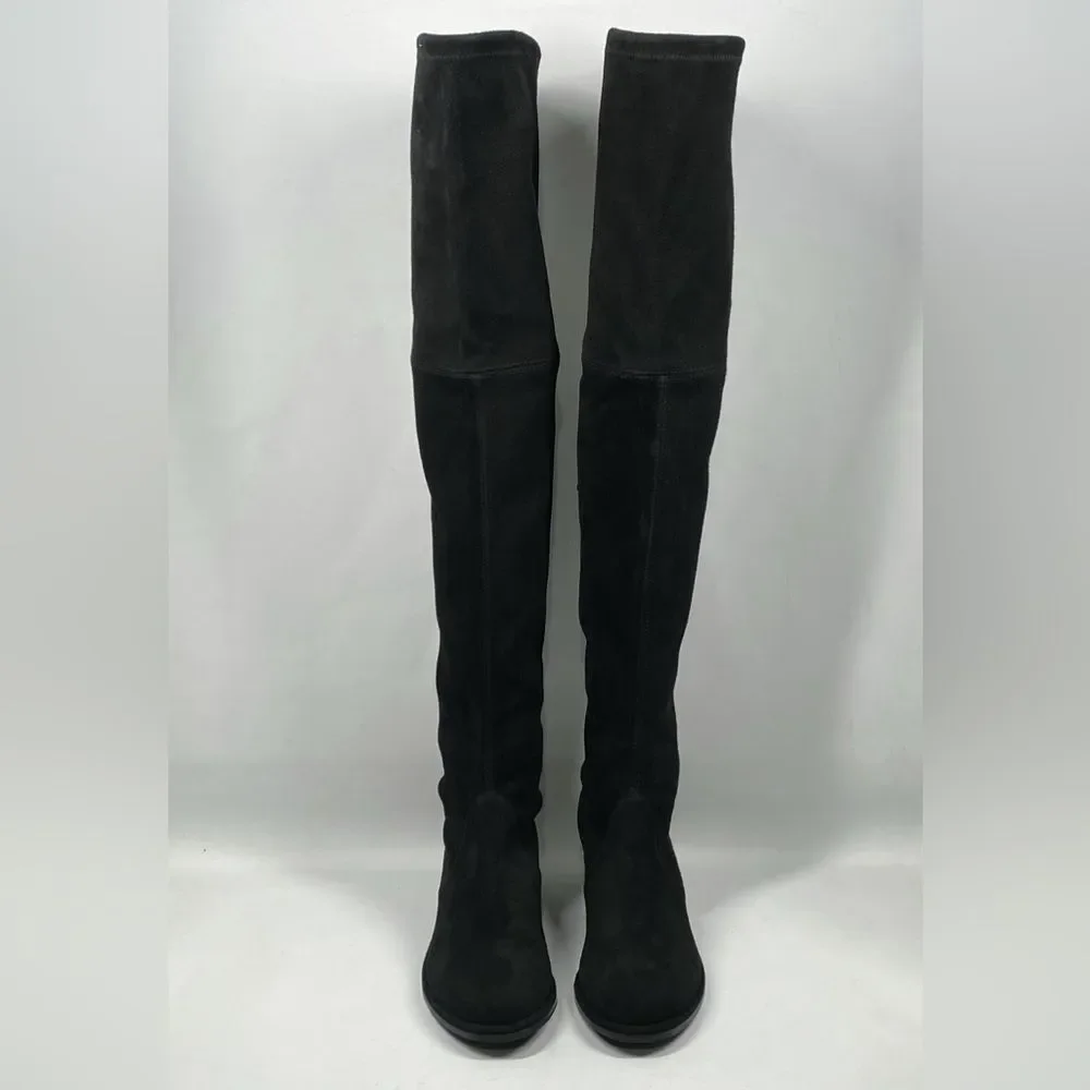 Stuart Weitzman Lowland Suede Thigh-High Boots size 7
